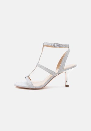 MICHAEL Michael Kors NARA MID - Sandale - silver-coloured