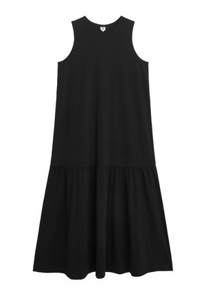 ARKET, ARKET SLEEVELESS MIDI DRESS - Robe longue - black
