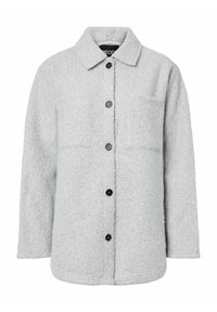 PCOLINE - Cappotto corto - grey melange