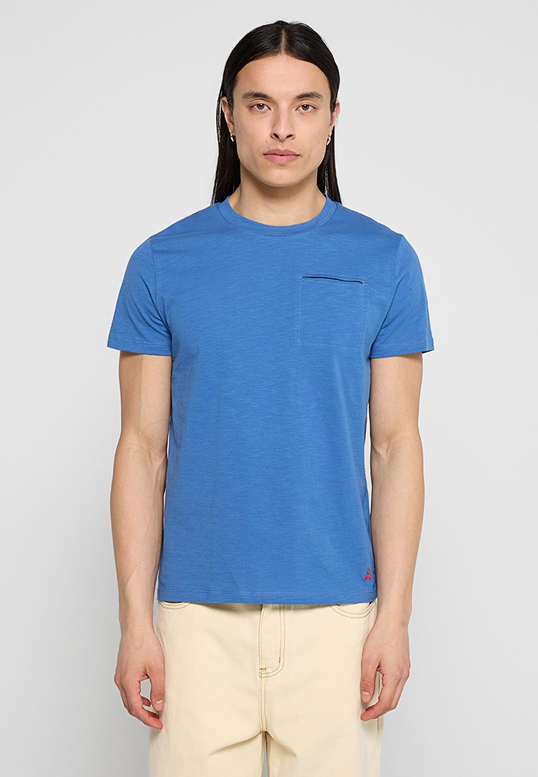 Peuterey T-shirt basic blauw