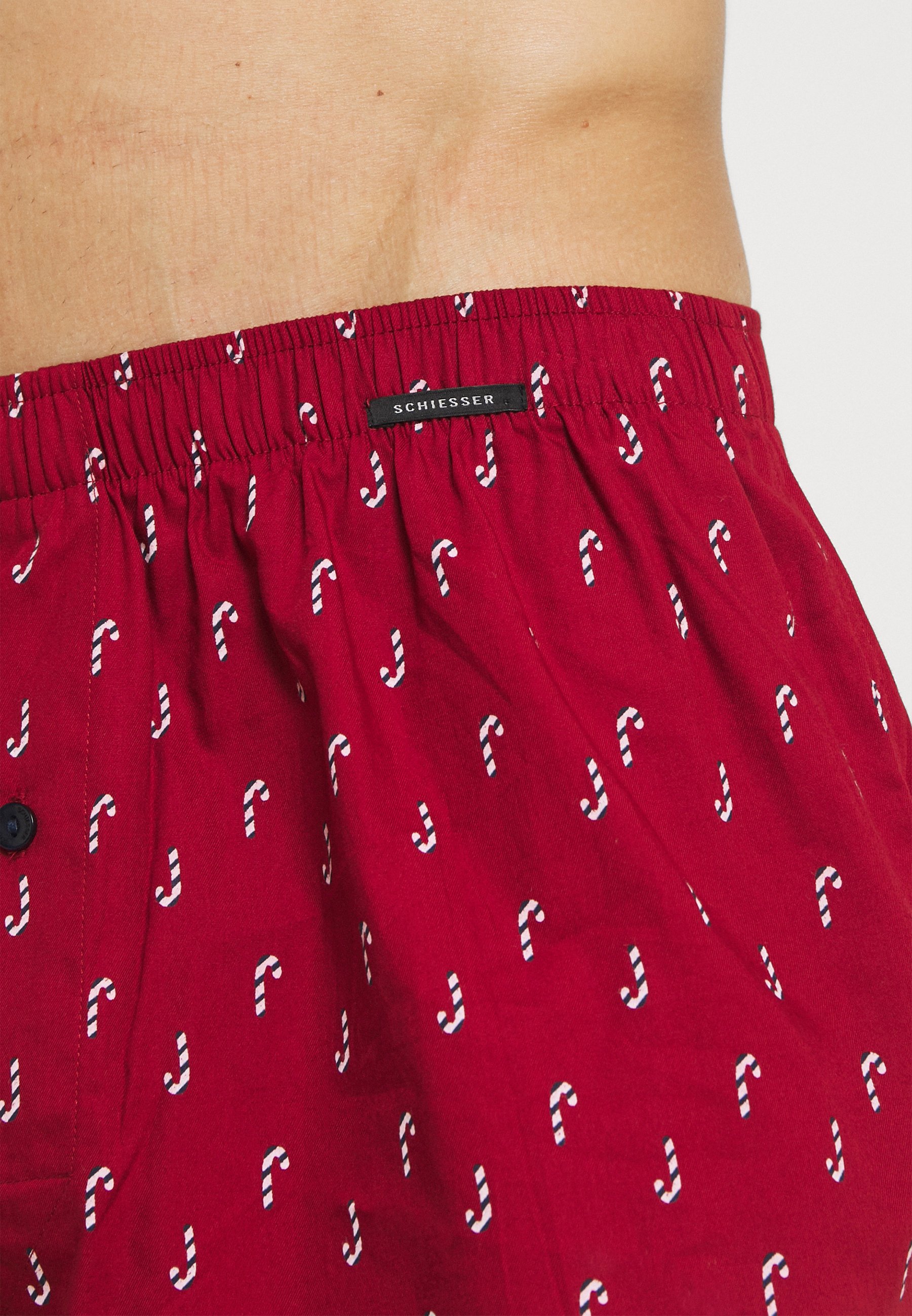 Schiesser 2 PACK - Boxer shorts - dark blue/red/dark blue - Zalando.co.uk