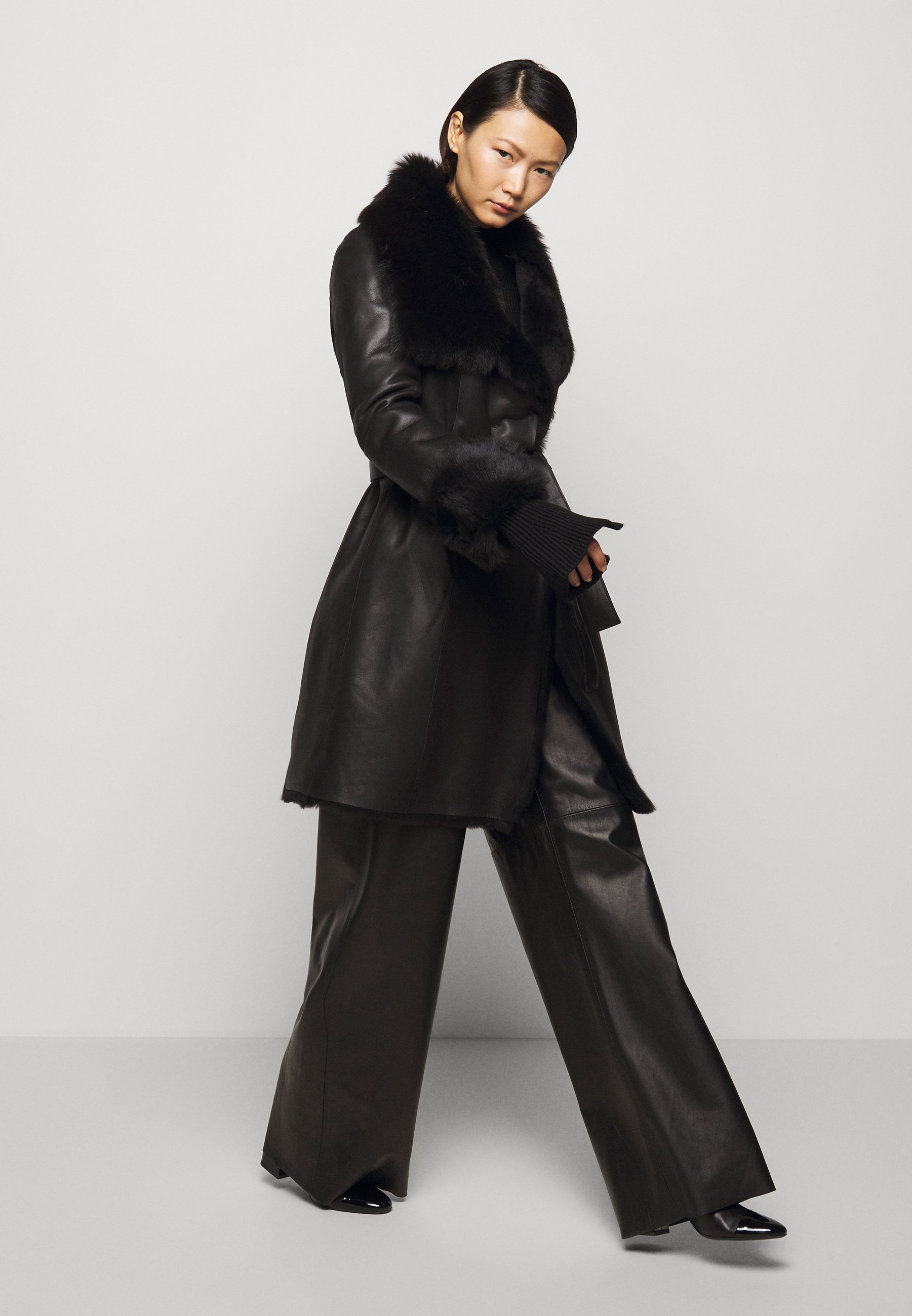 flo shearling coat