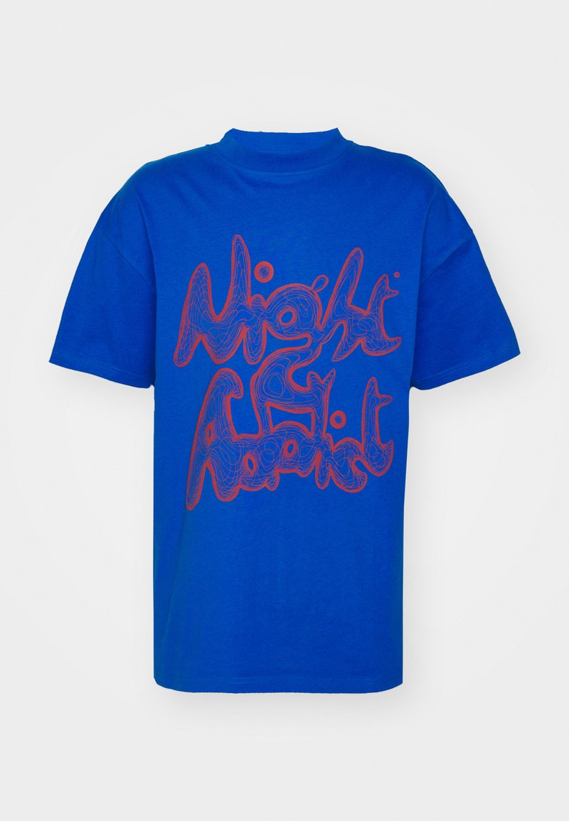 Night Addict T-shirt print blauw