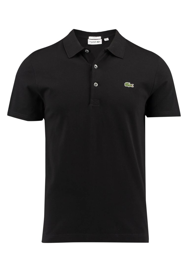 Lacoste mens black polo shirt Clearance