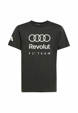 AUDI FORMULA ONE TEAM DNA GRAPHIC YOUTH - Print T-shirt - utility black