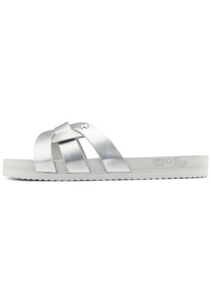 TOSCANY - Mules - silver