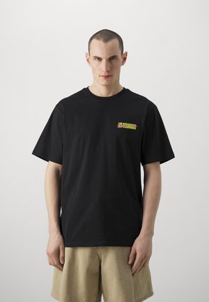 Les Benjamins RELAXED TEE UNISEX - T-shirt imprimé - black