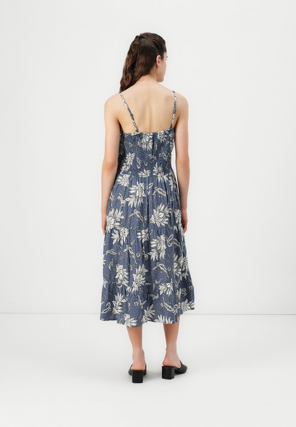 ONLZELINA LIFE SMOCK  DRESS SKIRT - Day dress - vintage indigo4