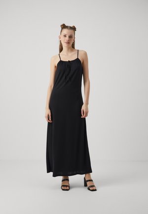 VILEA STRAP ANKLE DRESS - Trikotaažkleit - black