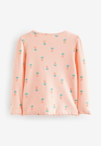 Next Top dugih rukava - coral pink flower