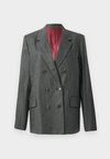 VASKA FLANELLE STRIPES - Blazer - anthracite