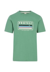 Majica kratkih rukava s printom - cactus green