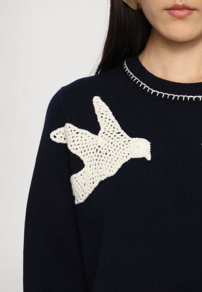 Sea SALLY CROCHET - Neule - navy