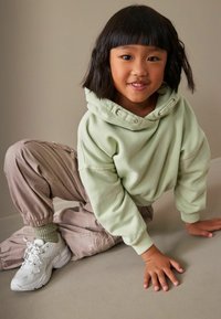 Next CROPPED - Felpa con cappuccio - green