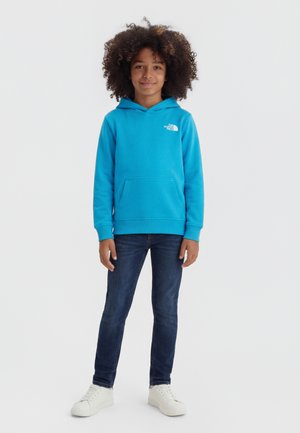 The North Face BOX REGULAR - Mikina s kapucňou - meridian blue