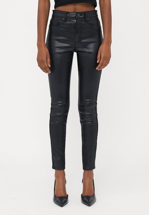ONLROYAL SPARKLE - Calças de ganga de corte skinny - black