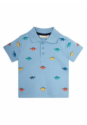 DINO EMBROIDERED- REGULAR FIT - Poloshirt - blue dino