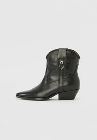 NYMES LEA - Bottines de cowboy / motard - black