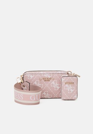 REA MINI CROSSBODY CAMERA - Taka s pnm popruhem - rosewood