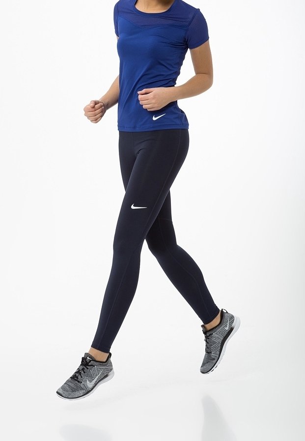 Nike Performance Tights dark blue/dunkelblau (Pre-owned) Zalando
