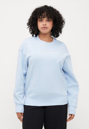 SCRIPT - Longsleeve - breezy blue