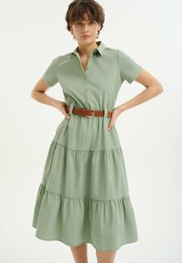 Abito a camicia - light green