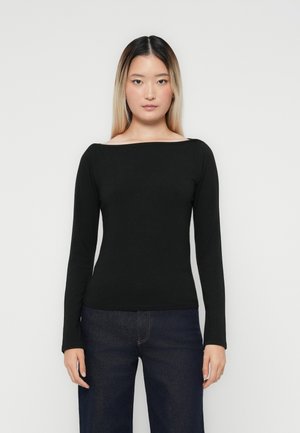 ONLSIA BOATNECK BOX - Longsleeve - black
