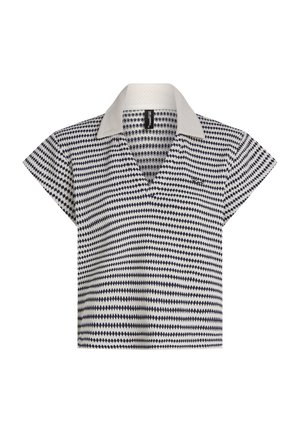 KARL LAGERFELD, CROCHET STRIPED SHEER - Accessoire de plage - cannoli cream