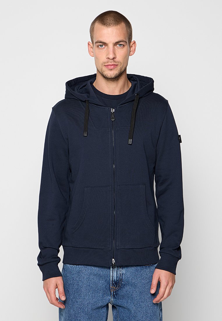 Peuterey Sweater met rits donkerblauw Peuterey Sweater met rits donkerblauw