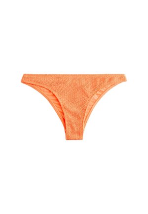 Next, BRAZILIAN FIT - HIGH LEG BIKINI BOTTOMS  . - Braguita de bikini - bright orange crinkle