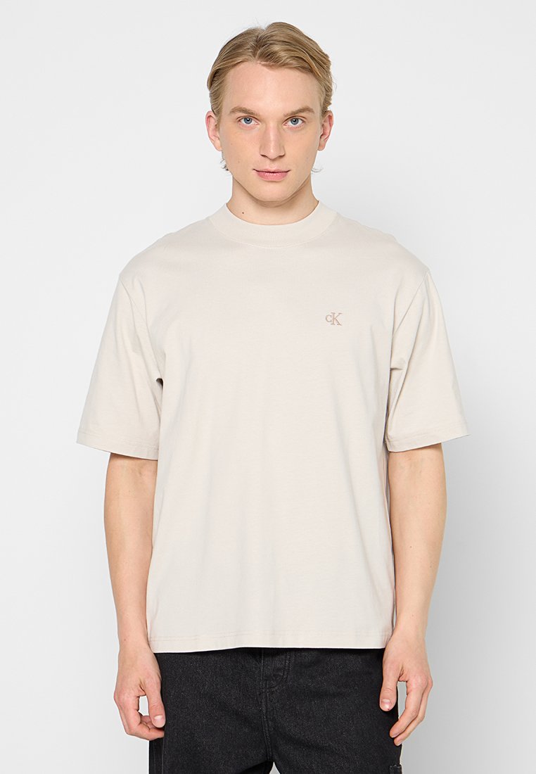 Calvin Klein Jeans T-shirt basic crème