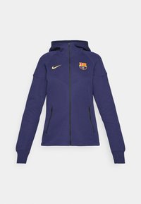 FC BARCELONA TECH WINDRUNNER - Joukkuetuote - imperial purple/midwest gold-coloured