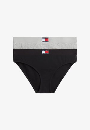 Tommy Hilfiger, 2 PACK - Σλιπ - black/grey heather