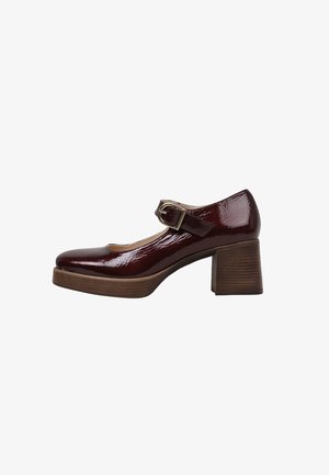 Sandra Fontán, RIGA - Tacones - burgundy