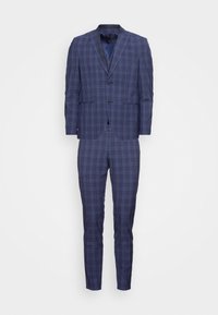 Isaac Dewhirst THE FASHION PEAK SUIT - Κοστούμι - blue check