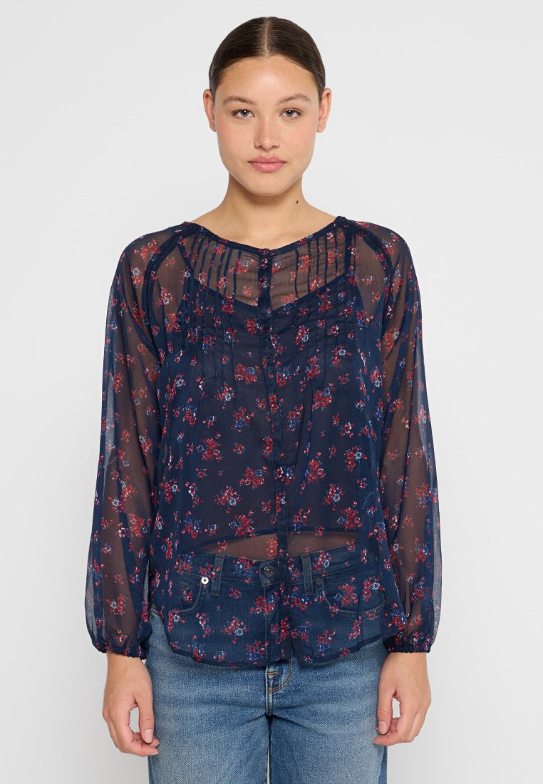 Pepe Jeans Blouse donkerblauw