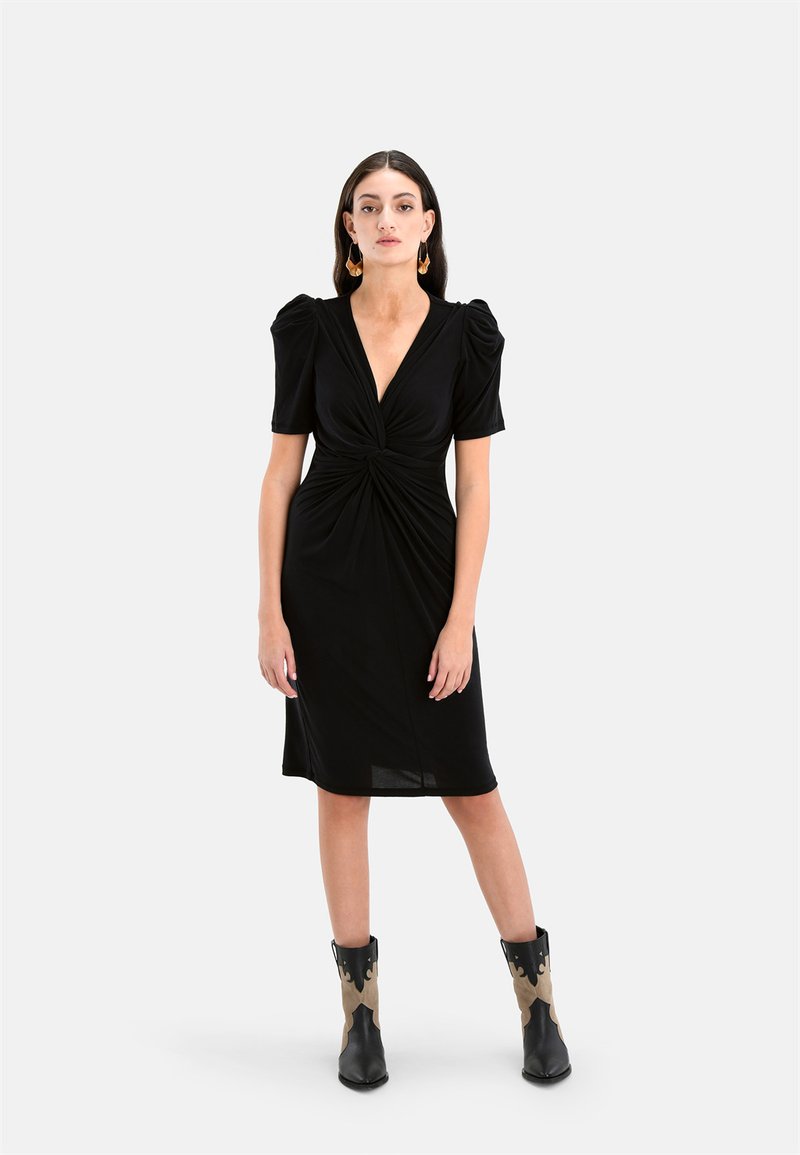 Damen Freizeitkleider | Eksept by Shoeby CUPID TWIST Jerseykleid black/schwarz - LP10784 Damen Freizeitkleider | Eksept by Shoeby CUPID TWIST Jerseykleid black/schwarz - LP10784