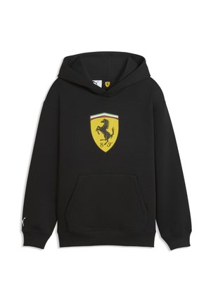 SCUDERIA FERRARI COLOURED SHIELD - Sweat à capuche - black