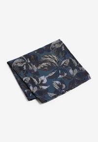 Next SET REGULAR - Taskuliina - rust brown navy blue floral