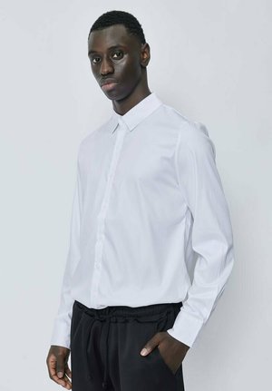 FRILIVIN CLASSIQUE UNIE À MANCHES LONGUES - Chemise classique - blanc