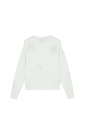 SUN CROCHET - Collegepaita - off white