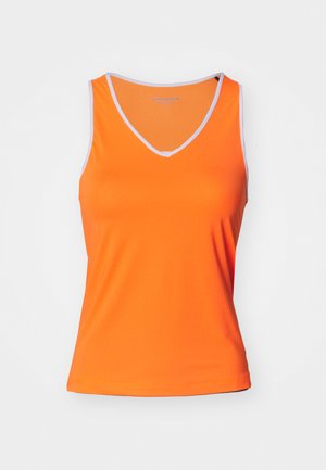 Björn Borg ACE V NECK TANK  - Top - shocking orange