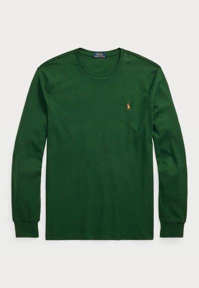 Polo Ralph Lauren CUSTOM SLIM FIT SOFT COTTON T-SHIRT - Μπλούζα με μακριά μανίκια - vintage pine