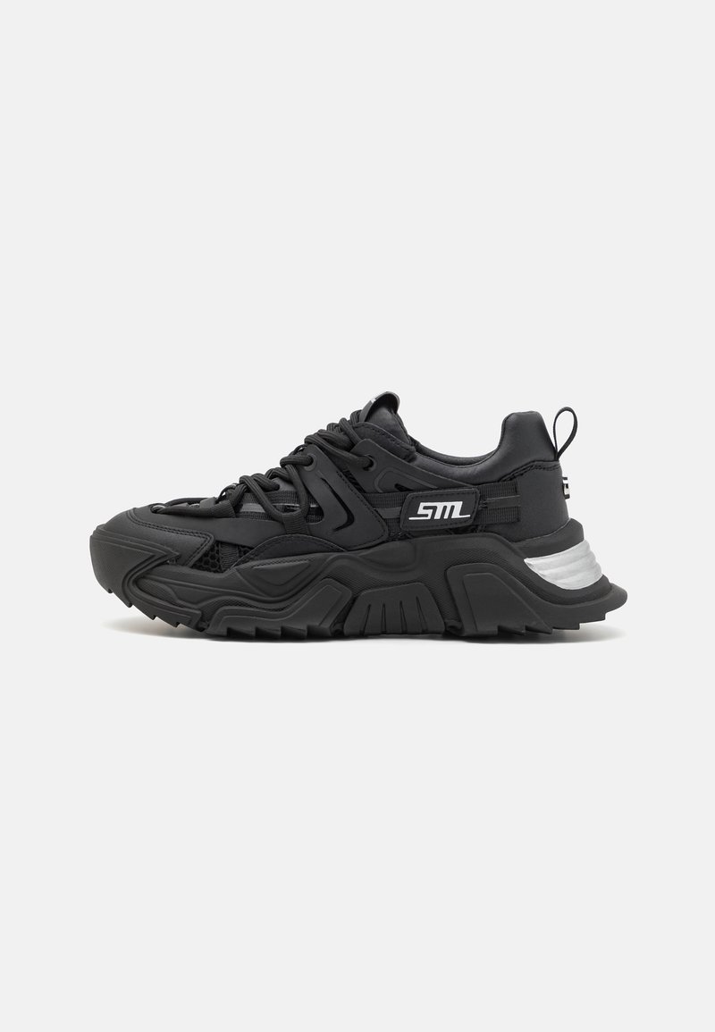Steve Madden KINGDOM-E - Tenisky - black/silver