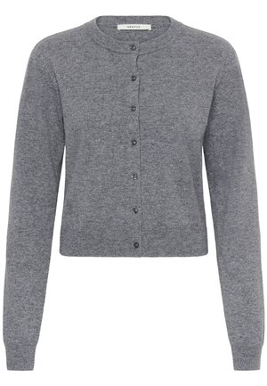 Gestuz, MANZI CARDIGAN - Жилетка - concrete mélange