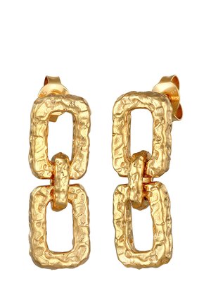 DOUBLE SQUARE - Orecchini - gold-coloured