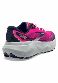 Brooks CALDERA 6 - Scarpe da trail running - pink glo peacoat marshmallow