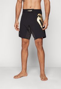 Venum - LIGHT FIGHTSHORTS - Sportiniai šortai - black/gold Miniatiūros vaizdas 1