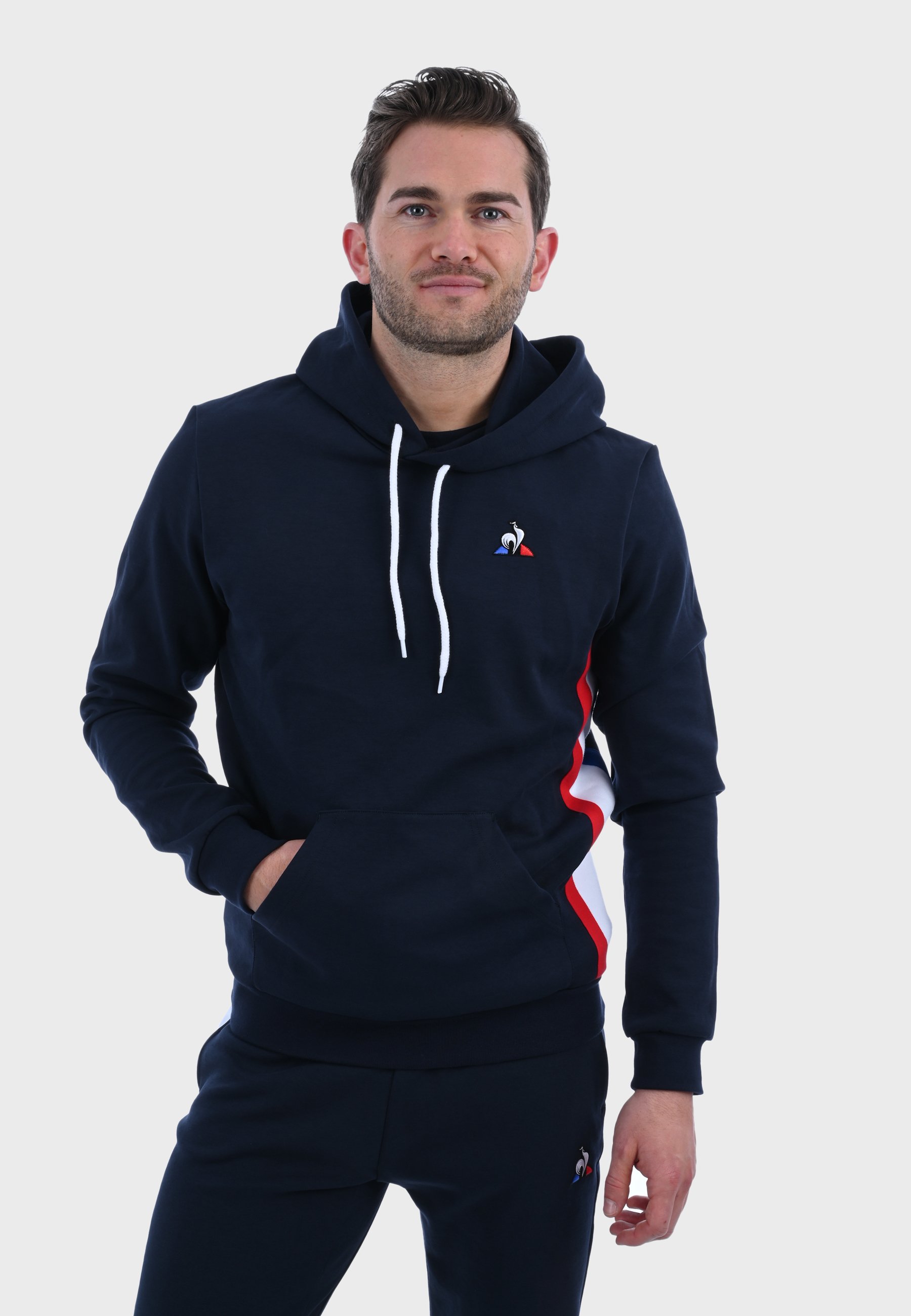 sweat a capuche coq sportif