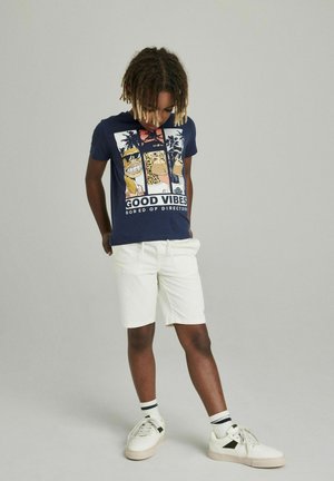 REGULAR FIT - Print T-shirt - navy blazer